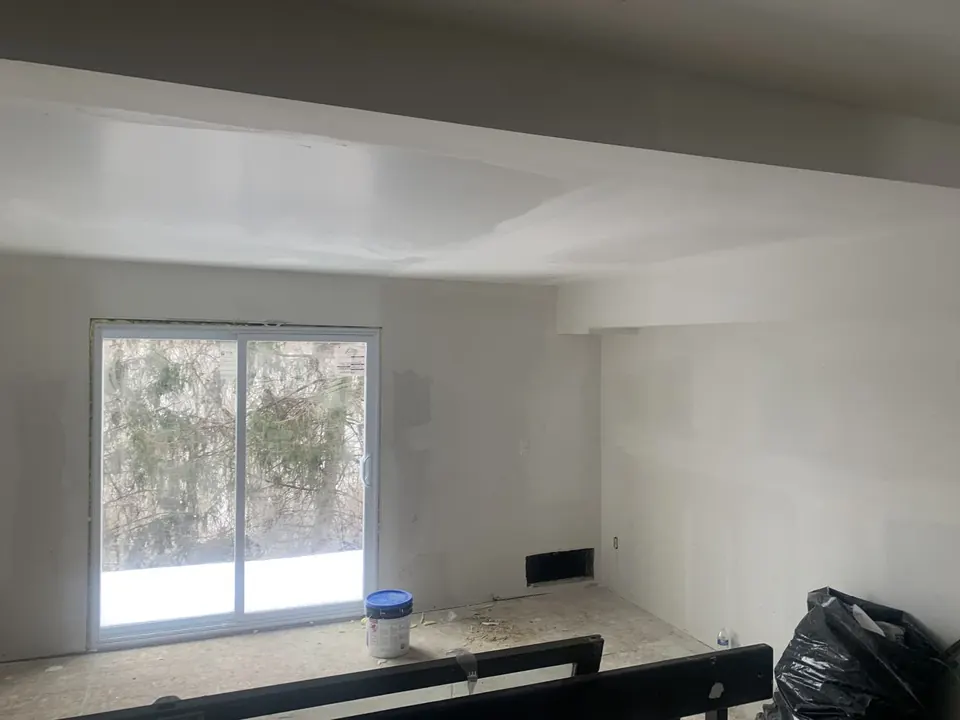 Apartment interior renovations: Kitchen and living spaces across several residential renovation projects.