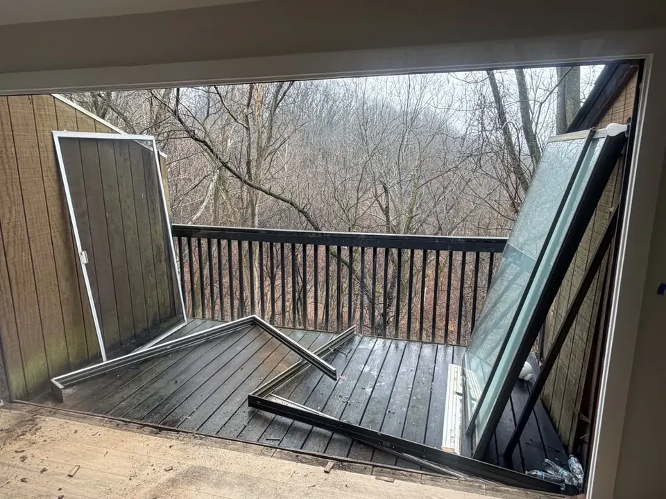 Window and patio door work: Window and sliding patio door installation and finish work.