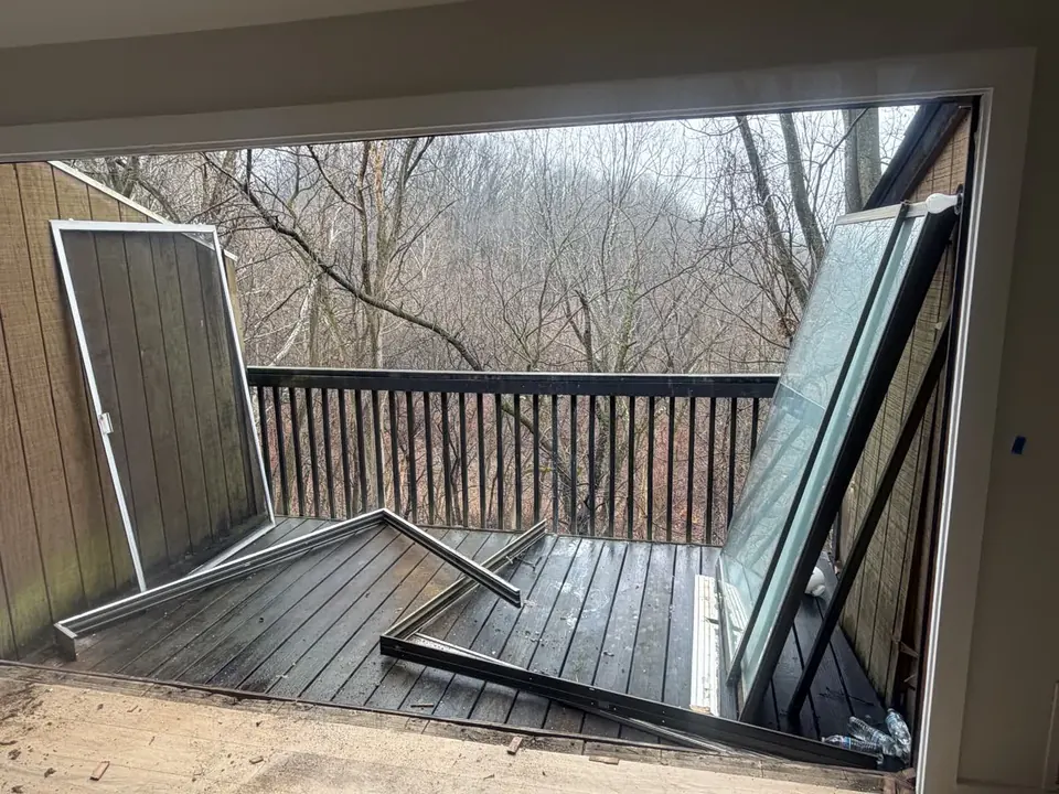 Window and patio door work: Window and sliding patio door installation and finish work.